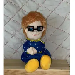 Vintage Mrs Beasley Plush Doll 11”