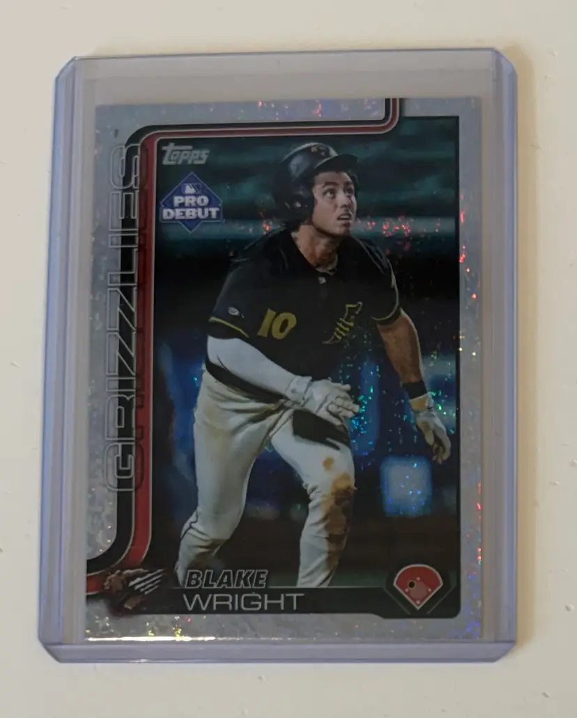 Blake Wright Silver Sparkle Foil /175 Colorado Rockies