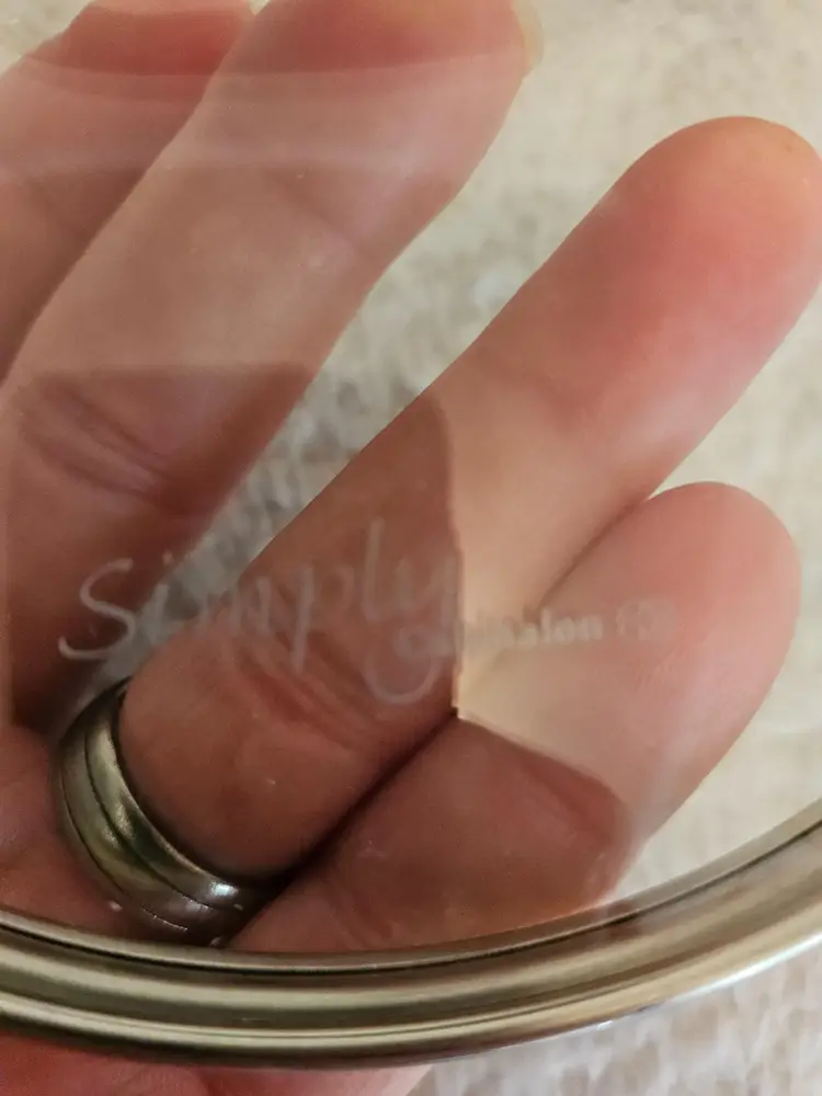 Simply Calphalon 6.5" ID Glass Lid