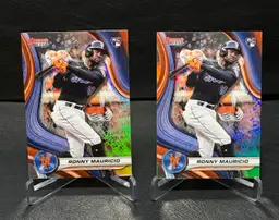 Ronny Mauricio 2024 Bowman's Best #41 Refractor RC Rookie New York Mets x 2