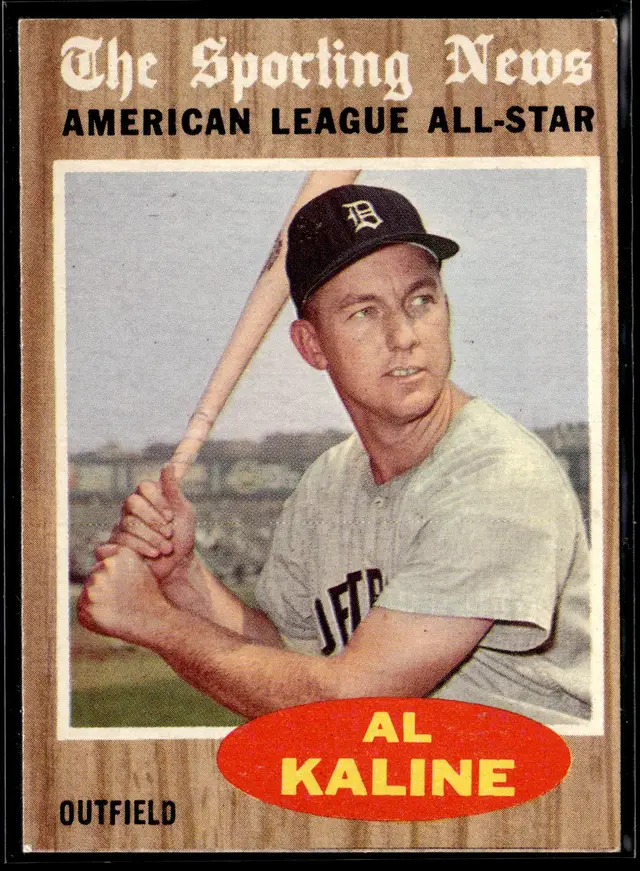 #3 Al Kaline 1962 Topps #470 *LIVE AUCTION*
