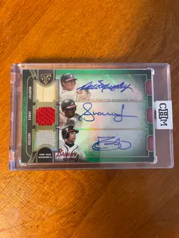Atlanta Braves Triple Patch Auto