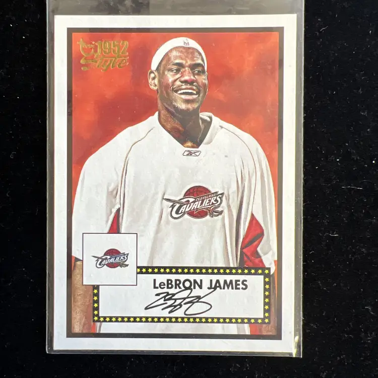 2005-06 Topps LeBron James 1952 Style  #111 🏀