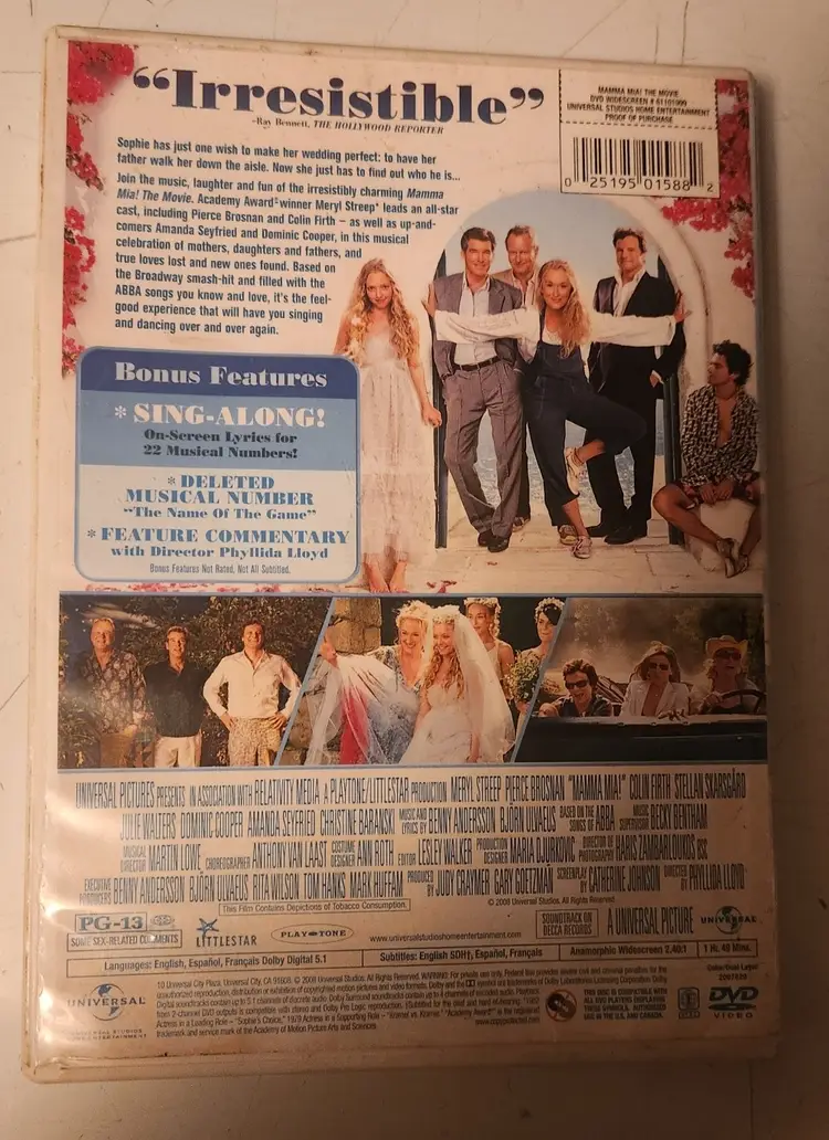 Mamma Mia! DVD - Feel-Good Musical Adventure