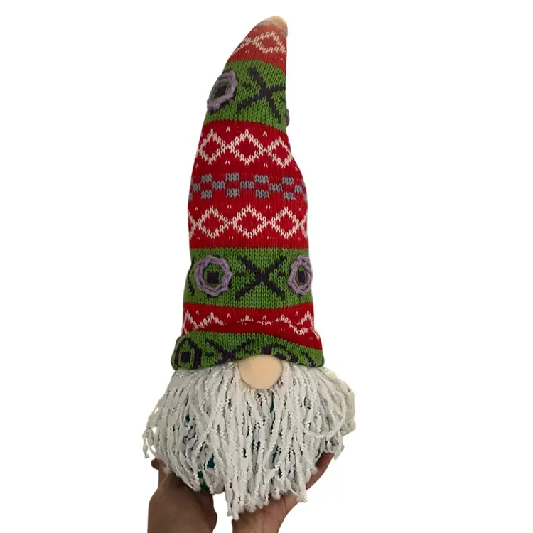 13” Gnome Yard Beard Stocking Hat Kurt S Adler NOS