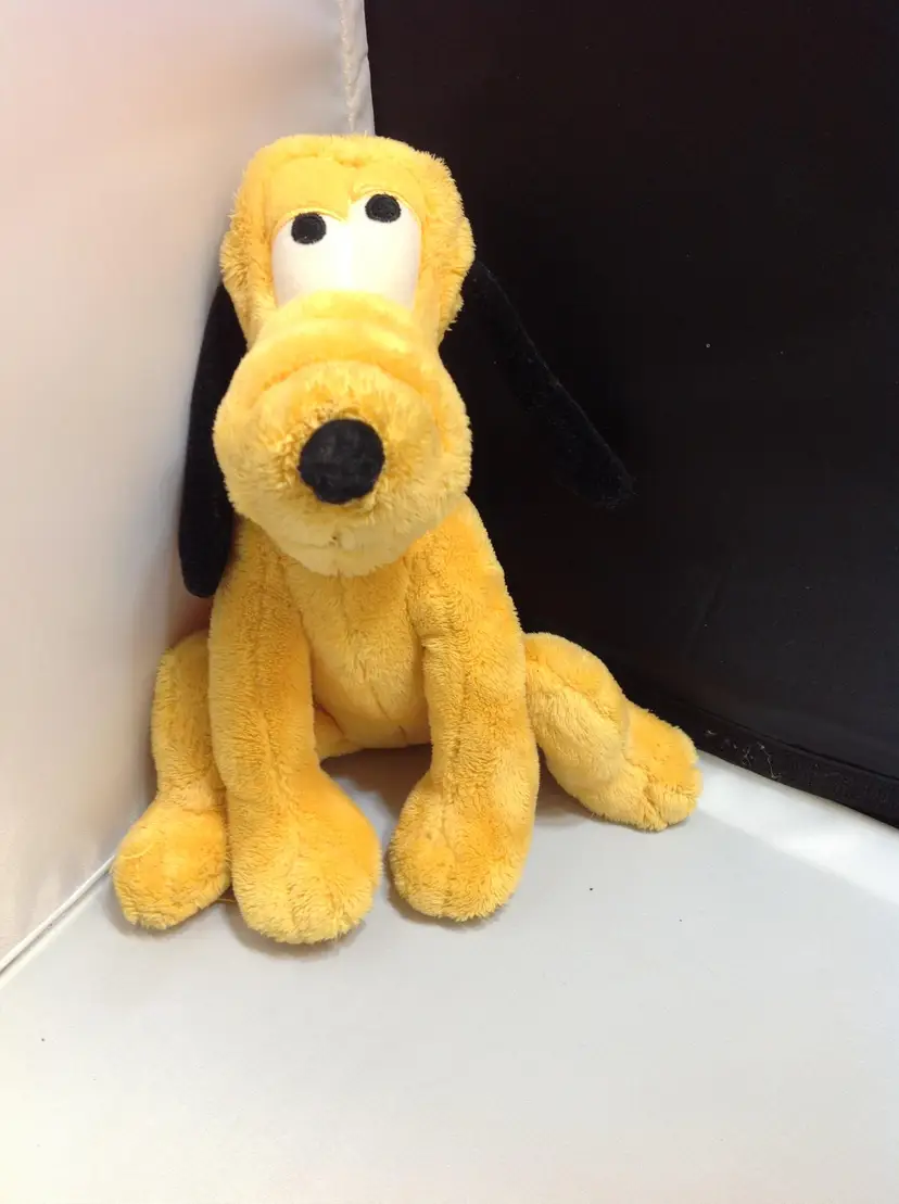 Disney Pluto Dog 8" Plush Stuffed Animal Mickey Mouse Friend Disney Store