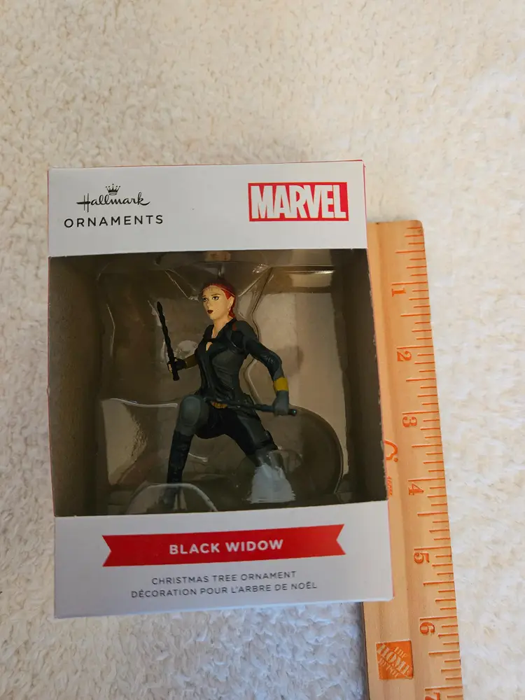 Hallmark Ornaments Marvel Black Widow