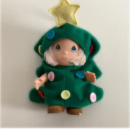 Enesco Precious Moments Hi-Babies Doll Christmas Ornament 6”