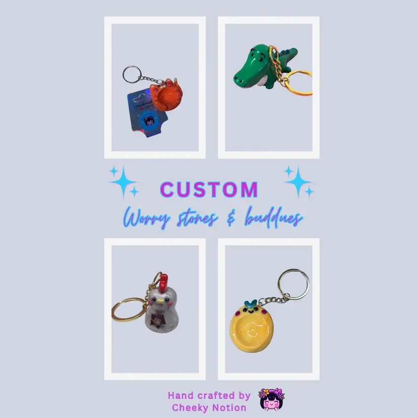 Custom Worry Stone & Buddies