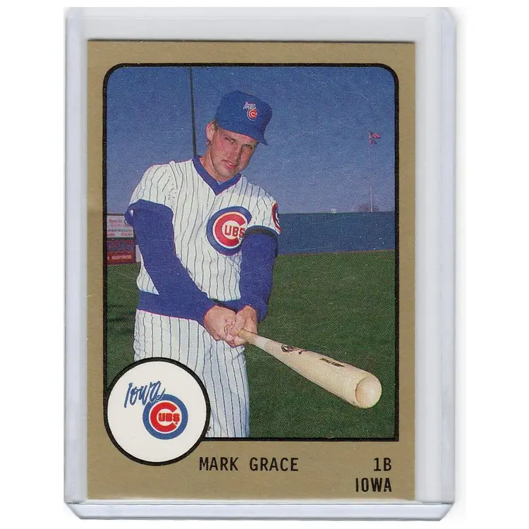 1988 ProCards MARK GRACE rookie RC #539 - Iowa Cubs