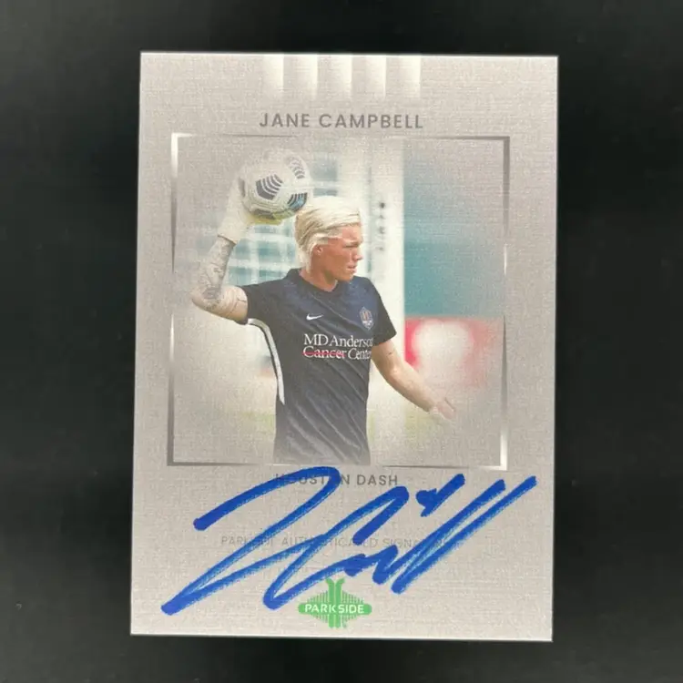 Jane Campbell 2022 Parkside Paramount NWSL Autograph /25 Soccer Card
