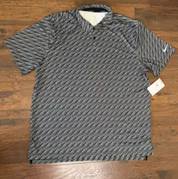 XXL - Nike Dri-Fit Tour Vapor Dash Golf Polo Black/White Men's Sizes XL, XXL