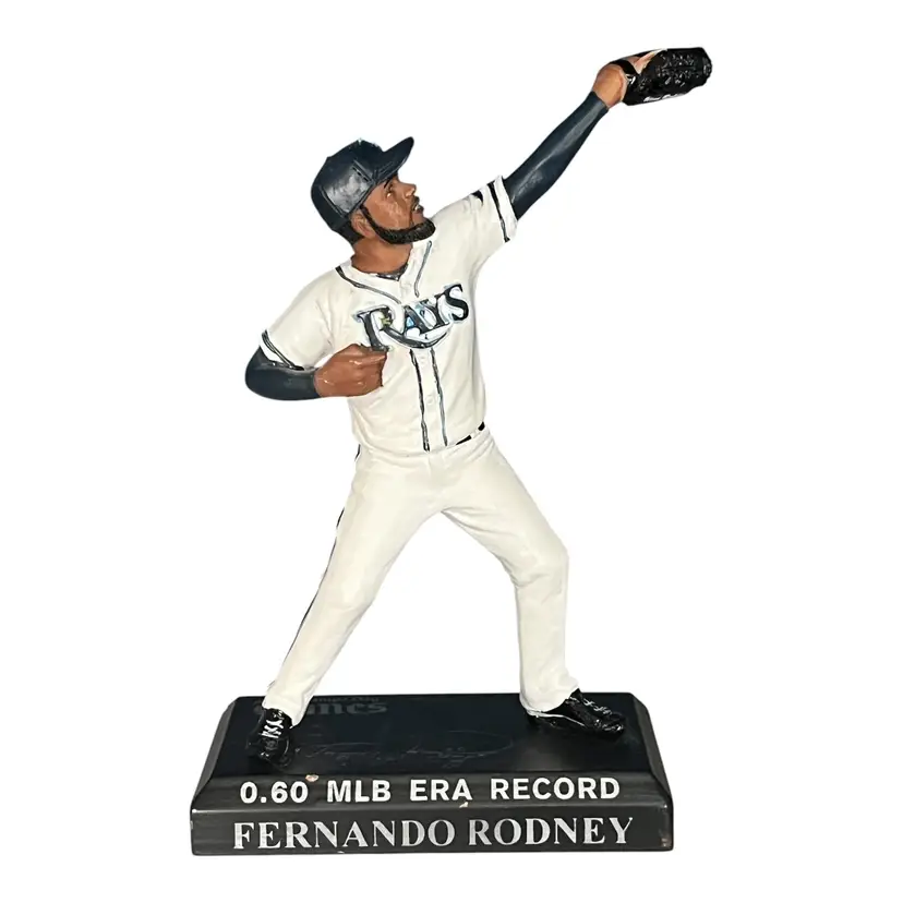 Fernando Rodney Tampa Bay Rays Rare Figurine - Limited Edition St. Pete Times
