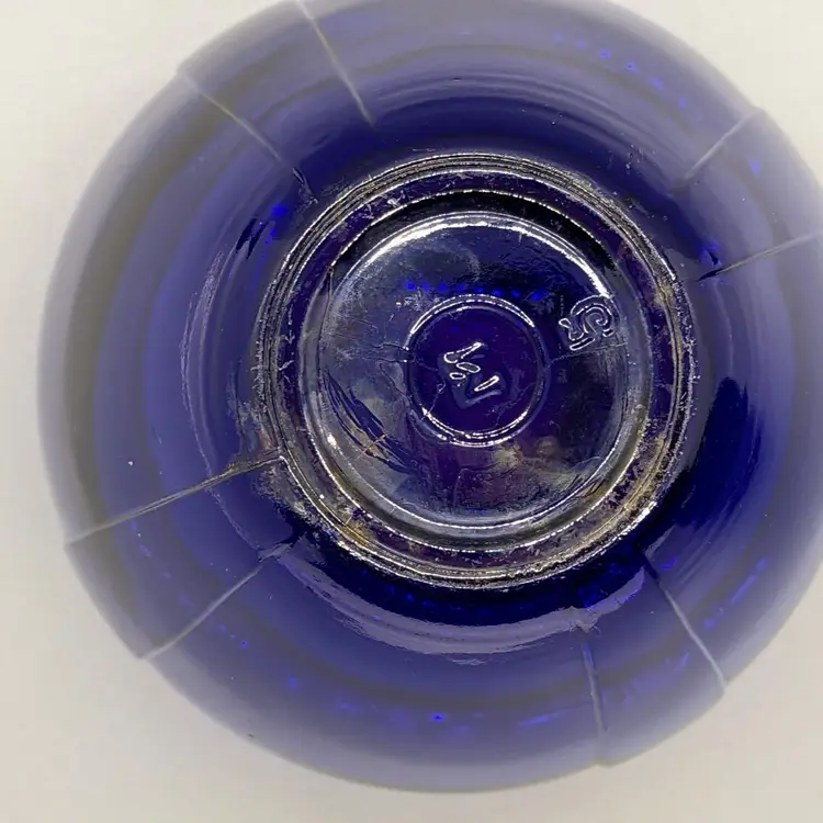 Mosser Cobalt Blue Vase Pair