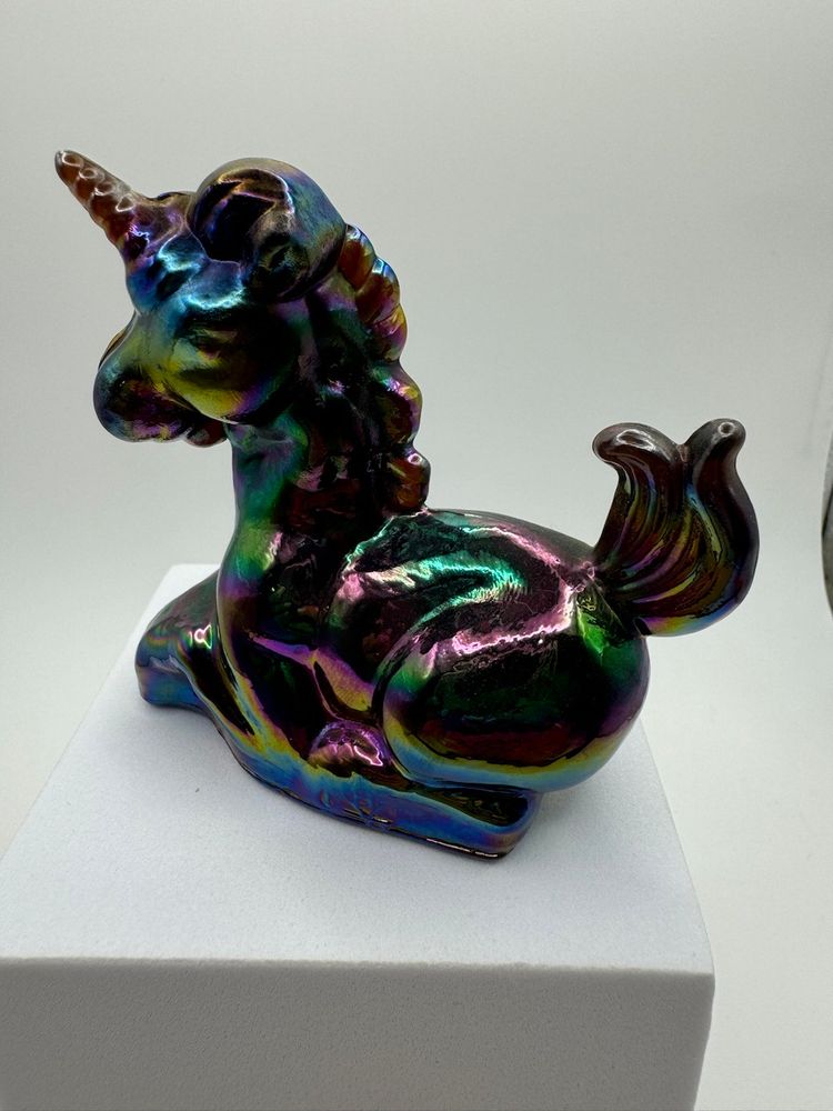 Boyd Lucky the Unicorn Glass Figurine