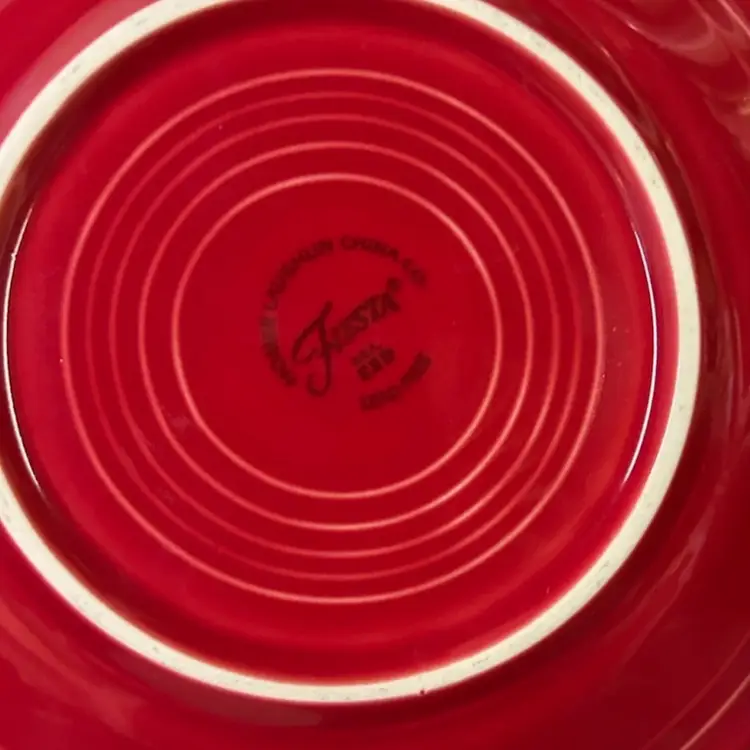 Fiesta Set (2) Bowl And Salad Plate