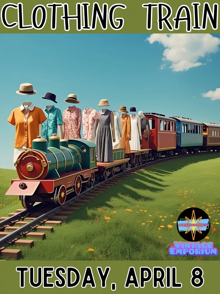 ✨ Clothing Train 🚂 with Ethel’s Shed ✨ 