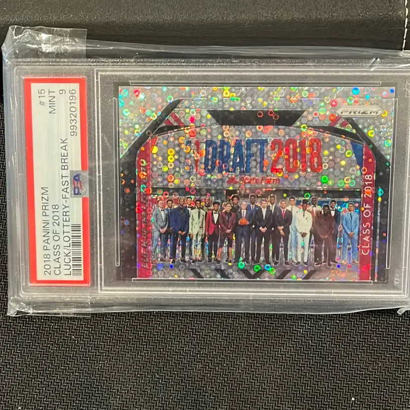 2018 Prizm NBA Class Of 2018 Fast Break PSA 9 - Luka, SGA, ANT