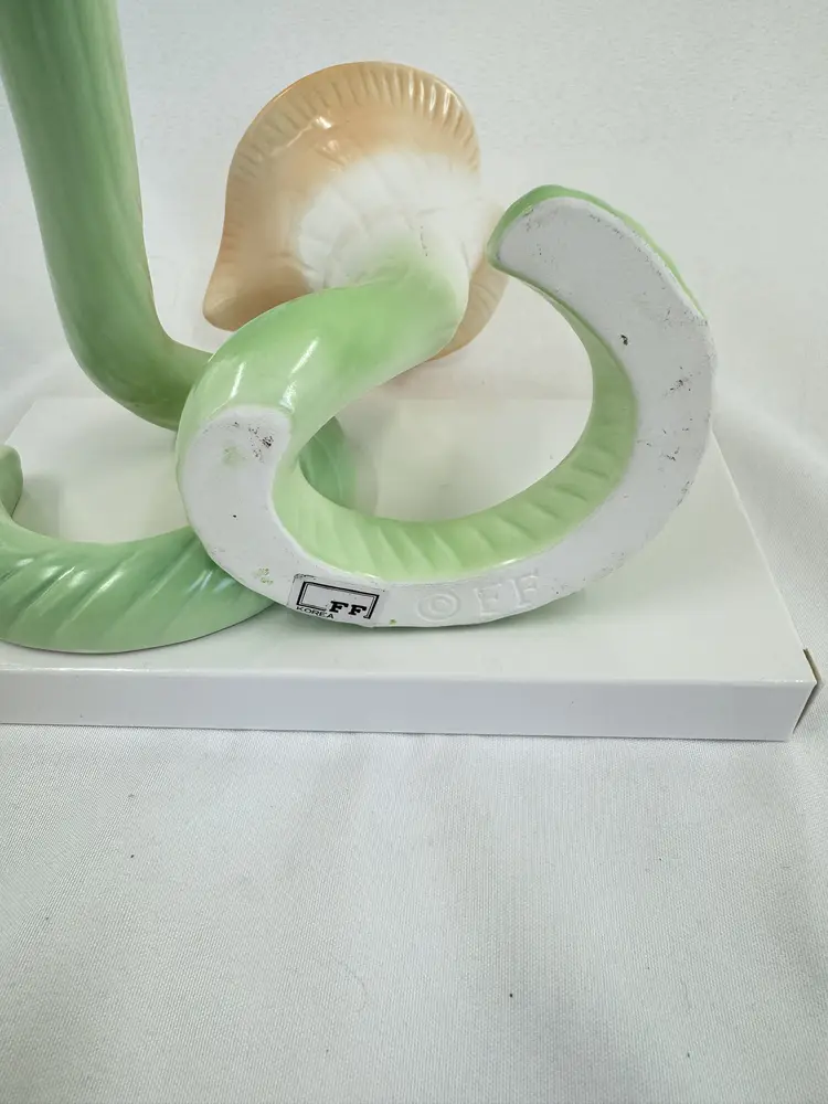 Calla Lilly Candlestick / Vase set of 2