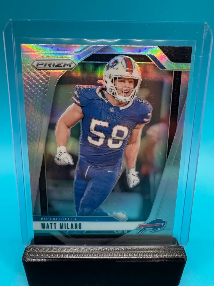 Matt Milano Prizm Silver Buffalo Bills