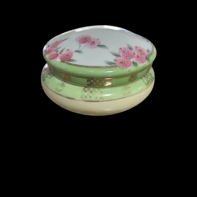 Nippon trinket dish hand painted