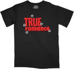 Large - Black - True Romance Who Says Romance Is Dead Rucking Fotten T-Shirt