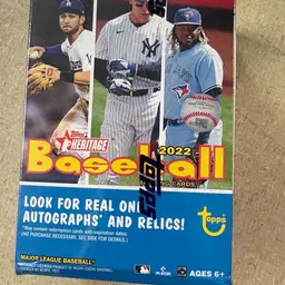 2022 Topps Heritage Baseball Blaster