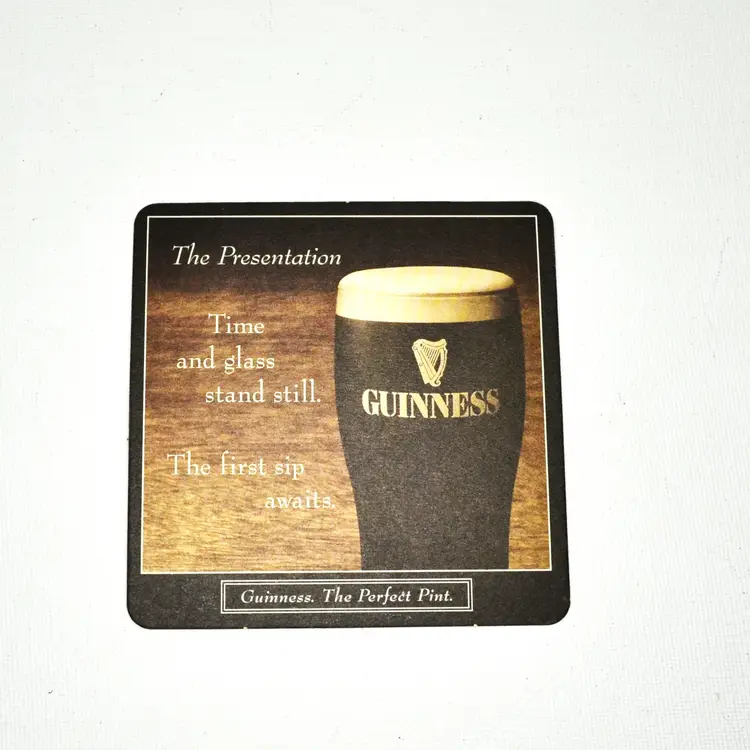 Set of 34 Vintage Beer Coasters Guinness Weihenstephaner Carlsberg Augustiner Rugenbräu Collectibles”