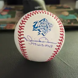 2025 Fanatics Under Wraps Mariano Rivera Autographed World Series Baseball - ‘99 WS MVP Inscription