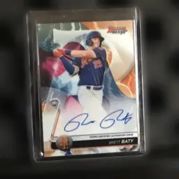 2020 Bowman’s Best Brett Baty “Best of 2020” Auto Mets