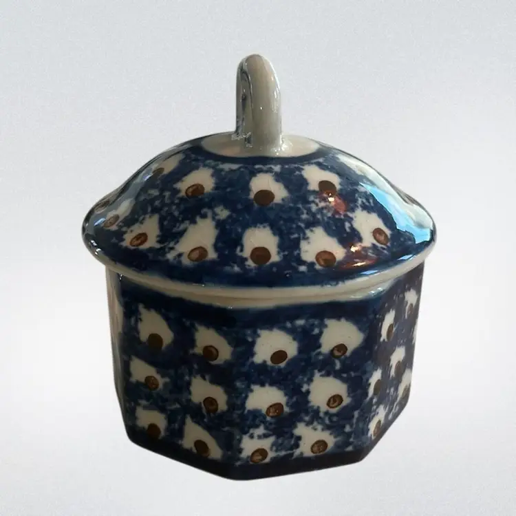 Boleslawiec Polish Pottery Trinket Dish (Polish Stoneware)