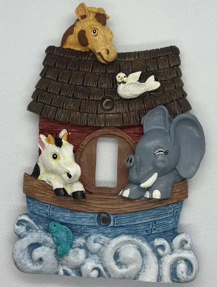 Vintage Figi Graphics Noah’s Ark Lightswitch Cover