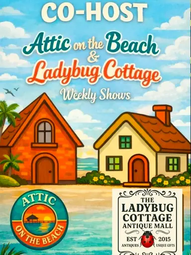 🐞🐬Ladybug Cottage & Attic on the Beach🐬🐞