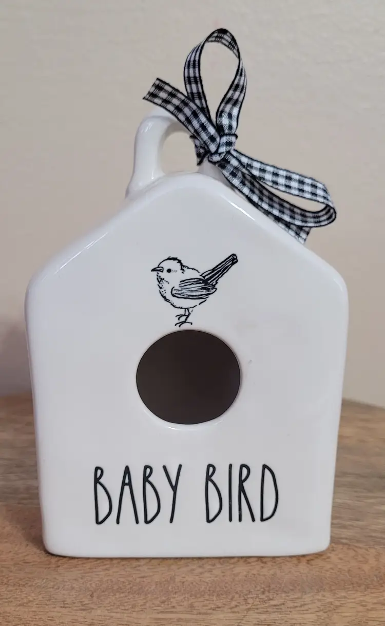 Rae Dunn By Magenta Baby Bird Birdhouse