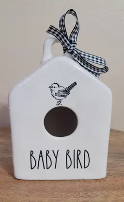 Rae Dunn By Magenta Baby Bird Birdhouse