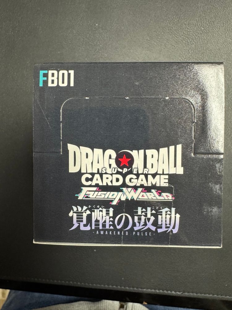 Drago Ball Fusion World: Fb01 - Japanese Booster Box - New/Sealed