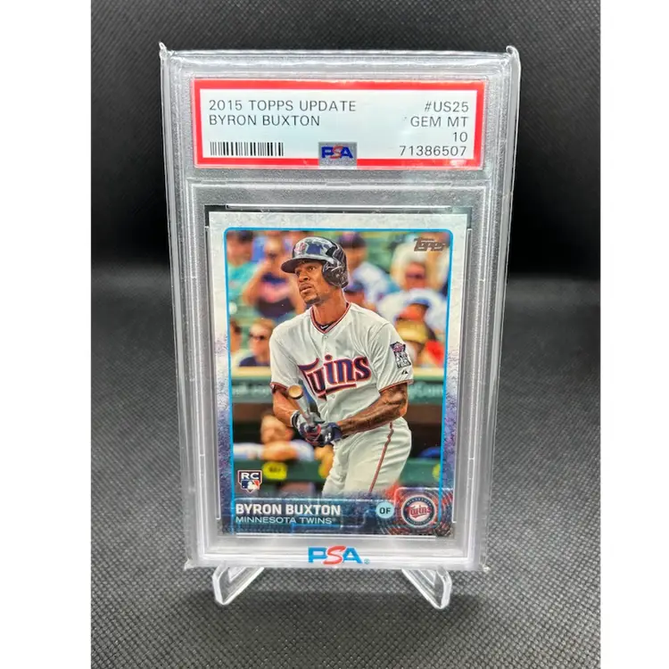 2015 Topps Byron Buxton RC PSA 10 