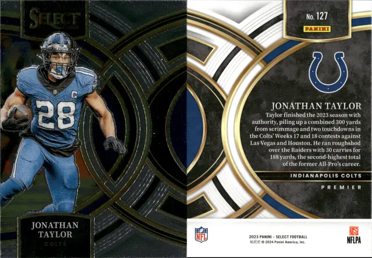 Jonathan Taylor  Lot of 20 Football Cards Indianapolis Colts  NFL-CC38