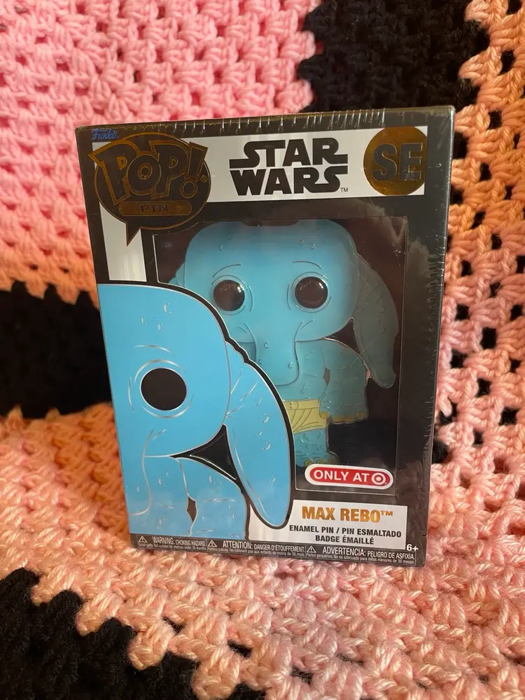 SEALED Funko Pop Pin Star Wars Max Rebo Chase Target Exclusive SE Special