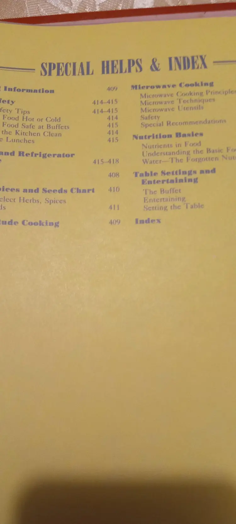 Betty Crocker Vintage Cookbook Beautiful Estate Sale Find 1990