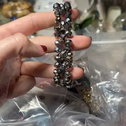 Black Crystal Bracelet