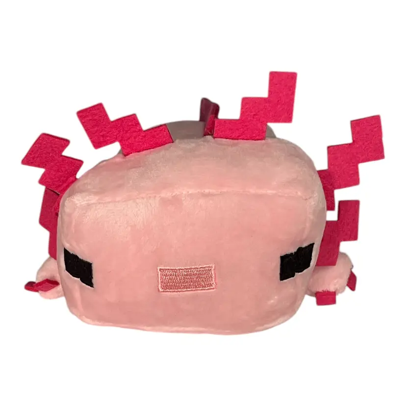 Minecraft Axolotl Plush - 8 Inch, Mattel, Pink, 2022, Good Condition