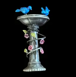 Bird Bath Brooch