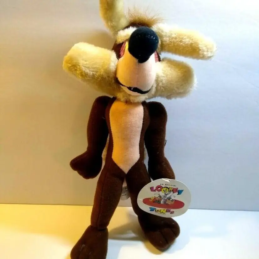 Wile E Coyote Looney Tunes Plush 12" Stuffed Toy Figure With Tags Ace 1996