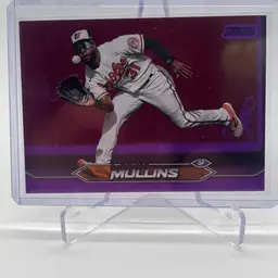2024 Stadium Club Cedric Mullins Purple Parallel /75 Baltimore Orioles