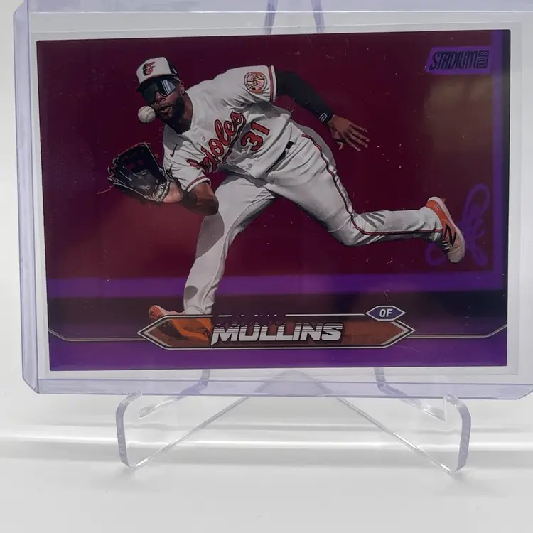 2024 Stadium Club Cedric Mullins Purple Parallel /75 Baltimore Orioles