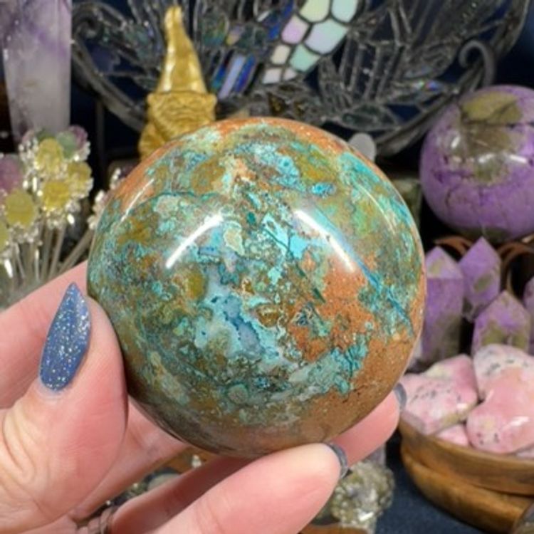 Chrysocolla/Dioptase/Malachite/Shattuckite/Azurite