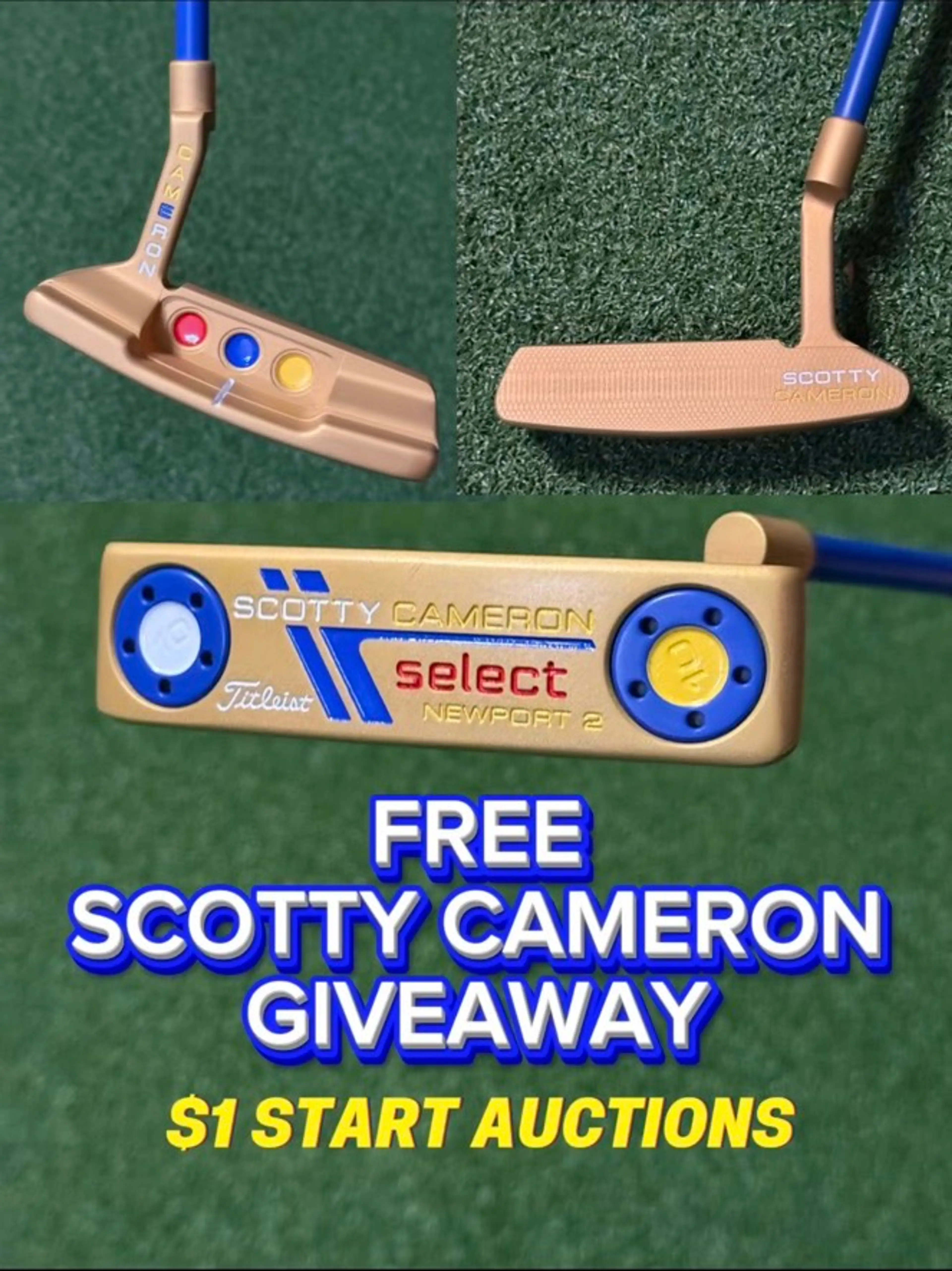 FREE SCOTTY CAMERON GIVEAWAY 