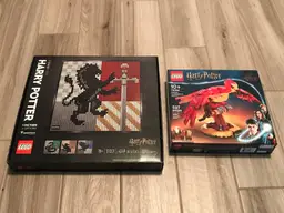 Lego Harry Potter 76394 Fawkes & 31201 Art