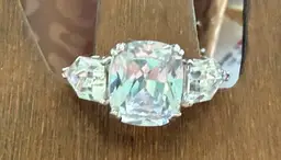 Sterling Silver CZ Ring Size 8.5